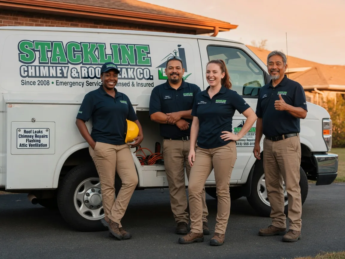 Chimney flashing repair company in D Hanis, TX